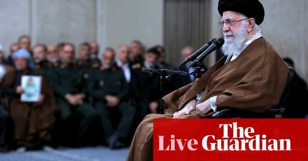 Middle East crisis live: Iran supreme leader says ‘it would be wrong to say Israeli attack did not matter’