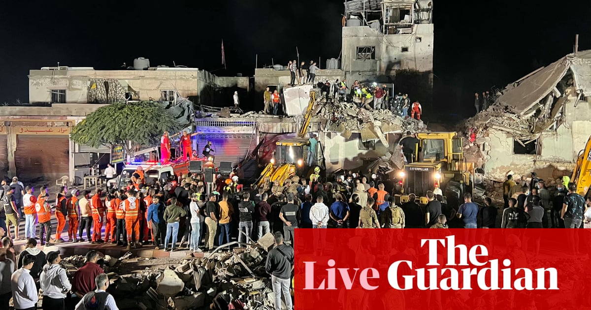 Middle East crisis live: Israeli airstrikes and tank advances reported in Lebanon