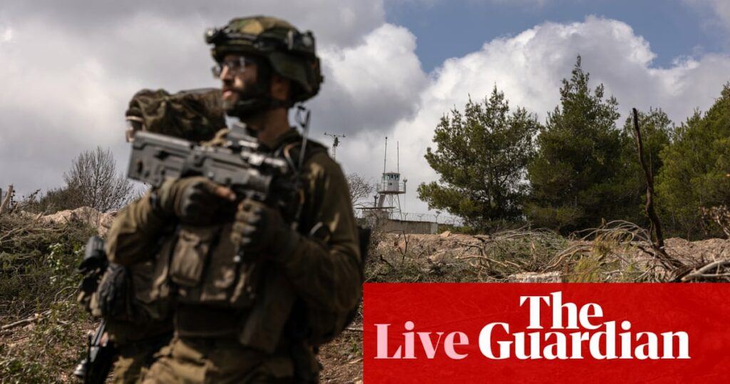 Middle East crisis live: UN peacekeepers ‘must never be targeted’; Netanyahu ‘won’t strike Iran nuclear facilities’