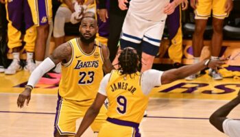 NBA: Première pour LeBron et Bronny James, la saison est lancée