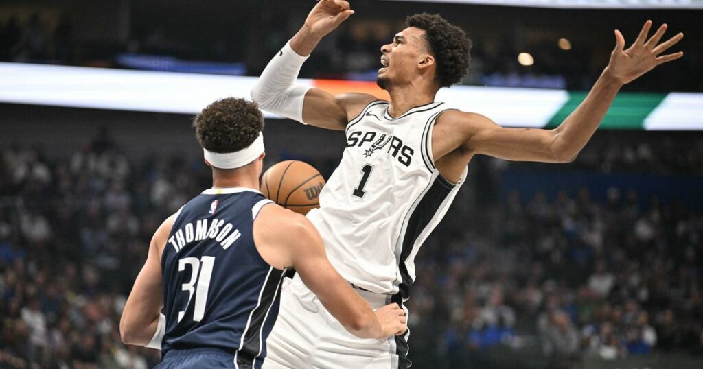 NBA : débuts maladroits pour Wembanyama avec les Spurs de San Antonio