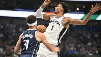 NBA : débuts maladroits pour Wembanyama avec les Spurs de San Antonio