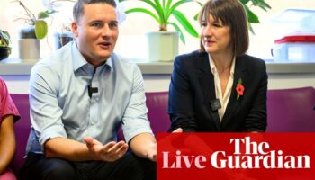 NHS will not be turned around in one budget, says Wes Streeting – UK politics live