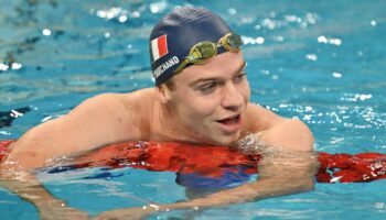 Natation: Trois succès et quatre records de France pour Marchand à Shanghai