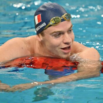 Natation: Trois succès et quatre records de France pour Marchand à Shanghai