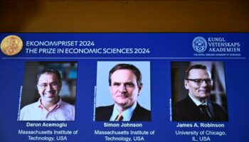 Nobel d'économie: Un trio récompensé pour leur recherche sur les inégalités de richesses entre pays