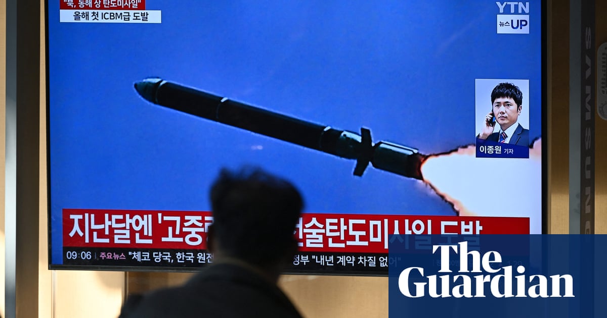 North Korea missile reaches record height in apparent ICBM test