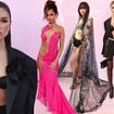 Olivia Culpo kicks off the pink carpet at Victoria's Secret Fashion Show 2024