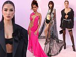 Olivia Culpo kicks off the pink carpet at Victoria's Secret Fashion Show 2024