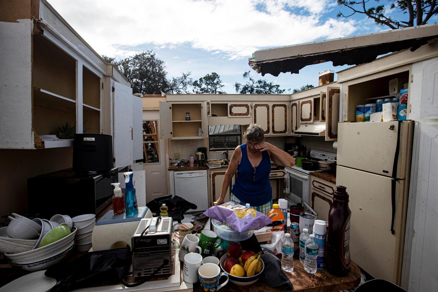 Ouragan Milton : à Palm Beach Garden, en Floride, les habitants sous le choc