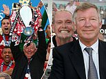 Paul Gascoigne bizarrely tips Sir Alex Ferguson, 82, to replace Erik ten Hag for 'one season' as England legend insists Man United stars are taking the 'p***' out of under-fire Dutchman