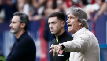 Pellegrini, sobre las lesiones de Vitor Roque y Cardoso: «No creo que sea nada grave»