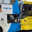 Piccadilly Gardens crash: Passenger fighting for life with 4 injured in tram and bus head-on smash