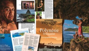 «Polynésie française, cartographie d’un rêve» : le nouveau numéro du magazine Figaro Voyage