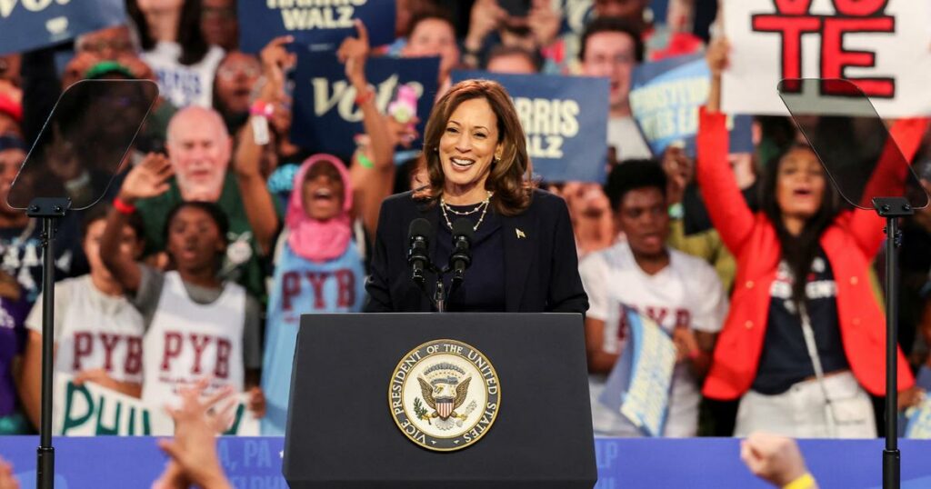 Présidentielle américaine : Harris en campagne dans chaque quartier de Philadelphie