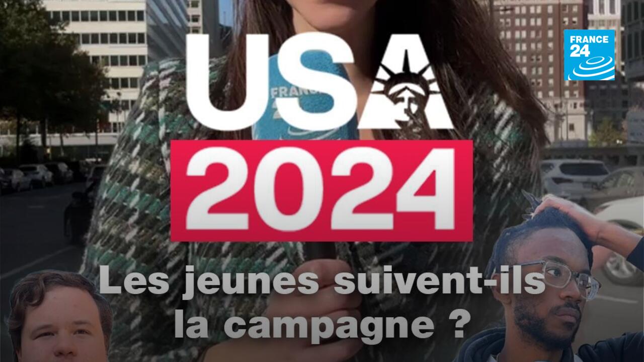 Présidentielle américaine : les jeunes suivent-ils la campagne ?