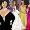 Pride Of Britain Awards 2024: Maura Higgins puts on a VERY busty display in a perilously plunging gown while Cat Deeley stuns in yellow as they join Frankie Bridge and Helen Flanagan on the red carpet