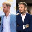 Prince Harry beats David Beckham in list of world's hottest men of all time