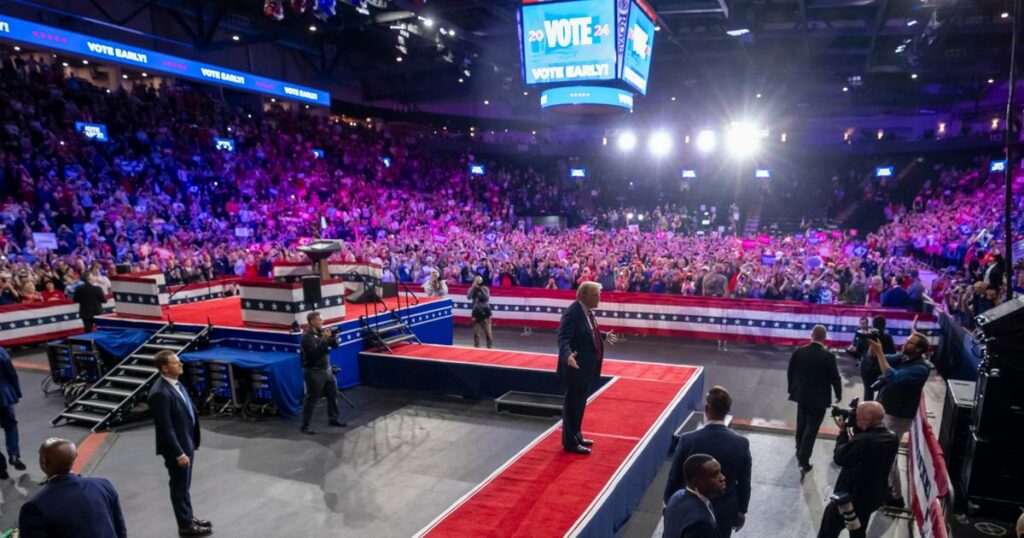 Quand le show Trump s’arrête à Reading, Pennsylvanie, le temps d’un meeting