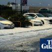 Queensland warned of severe thunderstorms and large hail after east coast battered by wild weather