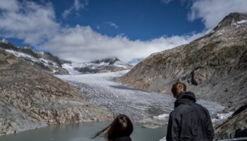 Réchauffement climatique: Fonte massive des glaciers suisses