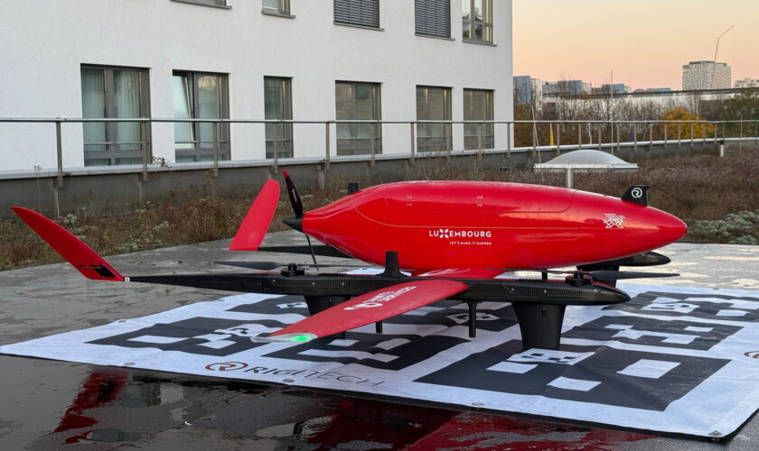 Révolutionnaire: Ce drone luxembourgeois pourrait transporter des organes