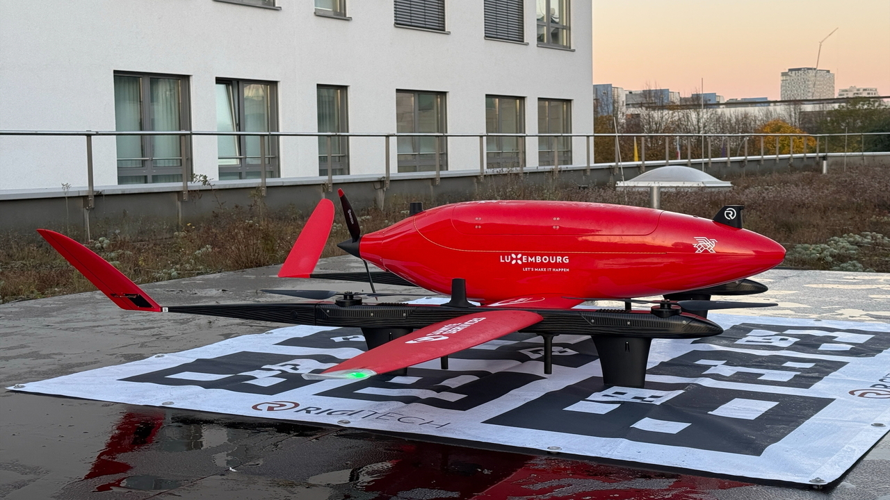 Révolutionnaire: Ce drone luxembourgeois pourrait transporter des organes