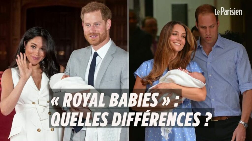 « Royal babies » : les différences entre les deux couples