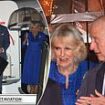 Royals Down Under! King Charles and Queen Camilla arrive to wet welcome in Sydney as historic Australia tour gets underway - after snub by state leaders