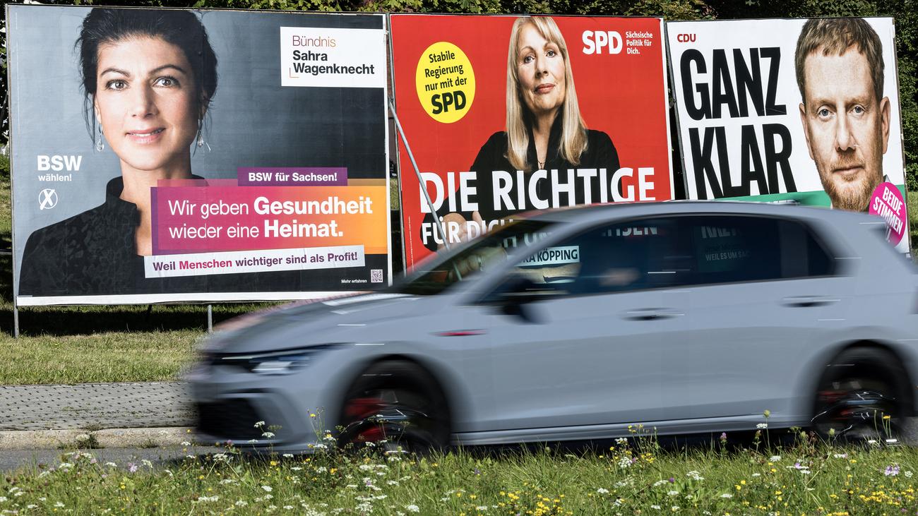 Sachsen: CDU, BSW und SPD setzen unterbrochene Sondierungen fort