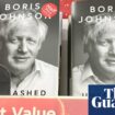 Sales of Boris Johnson’s memoir slump by 62% in second week