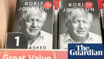 Sales of Boris Johnson’s memoir slump by 62% in second week