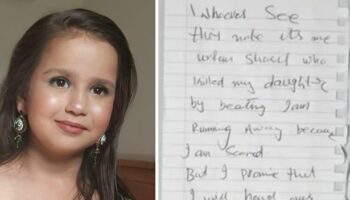 Sara Sharif's dad's four chilling words left on note beside his daughter's body