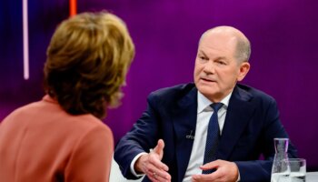 Scholz bei Illner: Die Seitenkommentare sind mitschuld