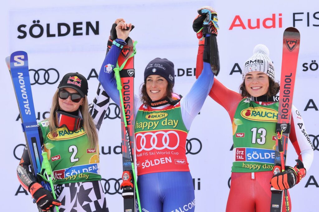 Ski : à Sölden, Federica Brignone remporte le premier slalom géant de la saison