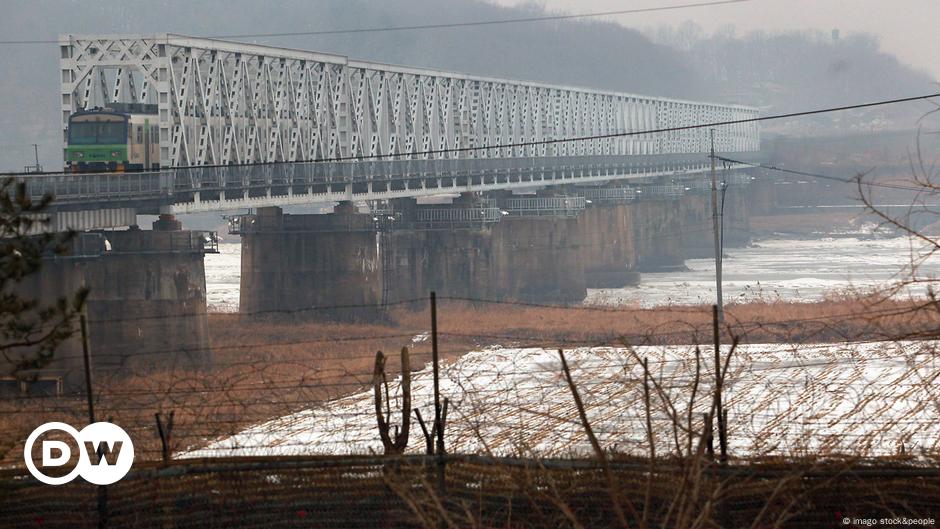 South Korea fires warning shots after North blows up roads