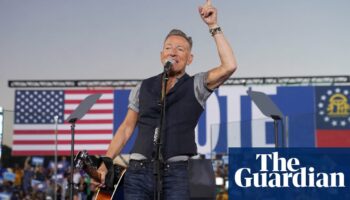 Springsteen calls Trump an ‘American tyrant’ at Harris’s star-studded rally