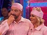 Strictly Come Dancing's Nick Knowles is the third star to be eliminated as he loses the dreaded dance-off with tearful Luba Mushtuk after battling various injuries