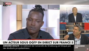 Sur CNews, la présence du comédien guinéen Abou Sangare irrite Jean-Marc Morandini