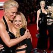 Ted Lasso stars Hannah Waddingham and Juno Temple wow in racy black gowns as they join leading man Tom Hardy at the Venom: The Last Dance UK premiere