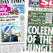 The Papers: Alex Salmond dies aged 69 and 'Coleen of the jungle'