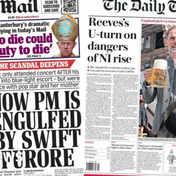 The Papers: 'England pick German' and 'Taylorgate' for Starmer