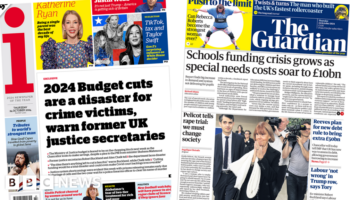 The Papers: Justice cuts would be 'disaster' and 'special needs crisis'