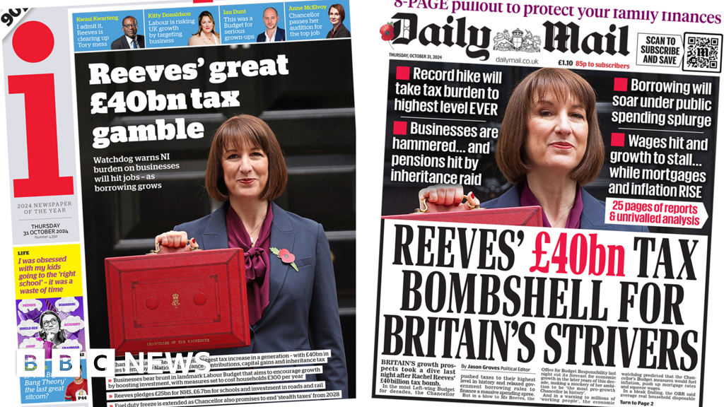 The Papers on the Budget: 'Spending power' and 'nightmare on Downing Street'