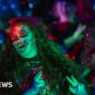 Thousands at Europe's biggest Halloween party