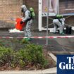 Three people taken to hospital after incident involving ‘acid-based chemicals’ at Sydney University