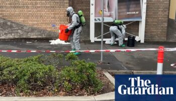 Three people taken to hospital after incident involving ‘acid-based chemicals’ at Sydney University