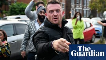 Tommy Robinson jailed for 18 months after admitting contempt of court