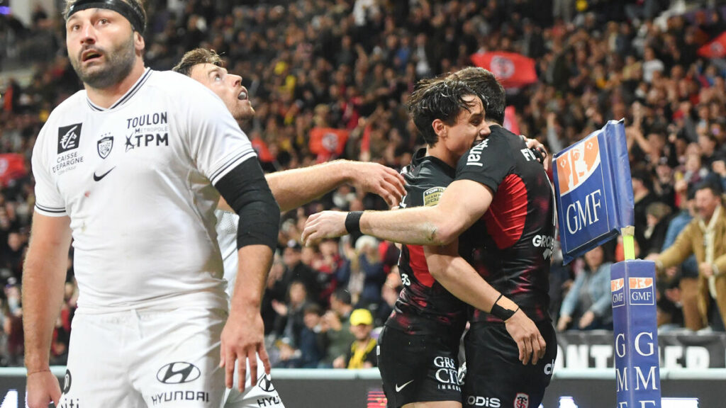 Toulouse-Toulon (57-5) : les images de l’impressionnant succès du Stade toulousain en Top 14