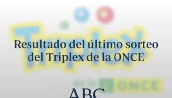 Triplex de la ONCE: Resultados de hoy lunes, 21 de octubre de 2024